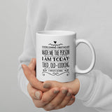 Gift for Sister, Best Friend, Funny Sarcastic Inspirational Bitchy Coffee Mug White