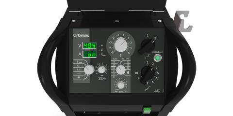 MX Welder Control Panel Direct Close Up