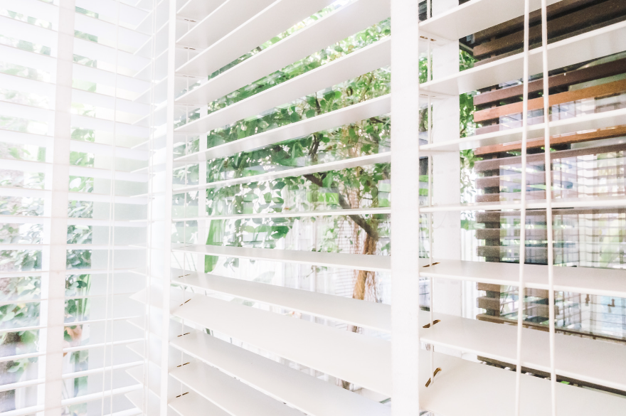 Open window with lots of airflow and natural light