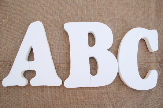 3.75 Alphabet Foam Letters (A thru Z) (1 piece)