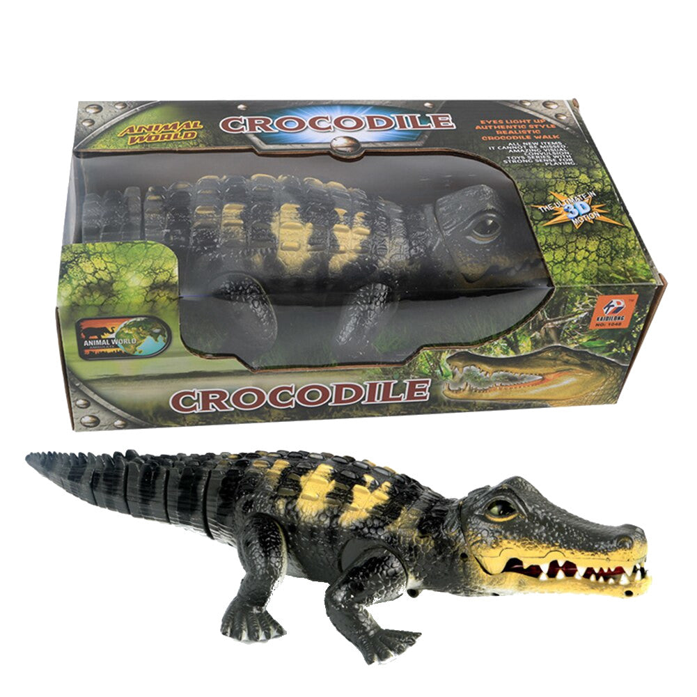 walking crocodile toy