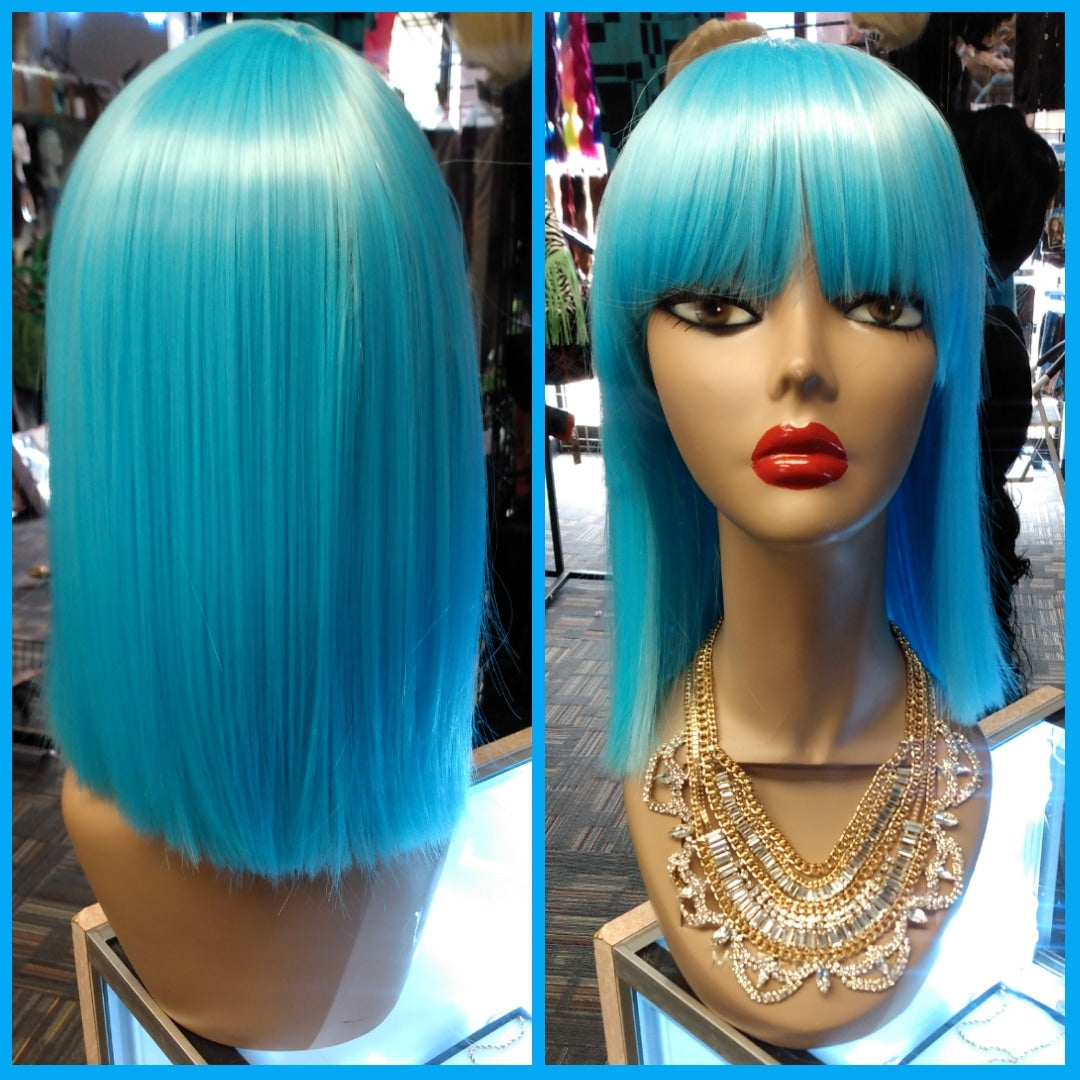 Shop Blue Wigs in st paul at Optimismic Wigs and Gifts