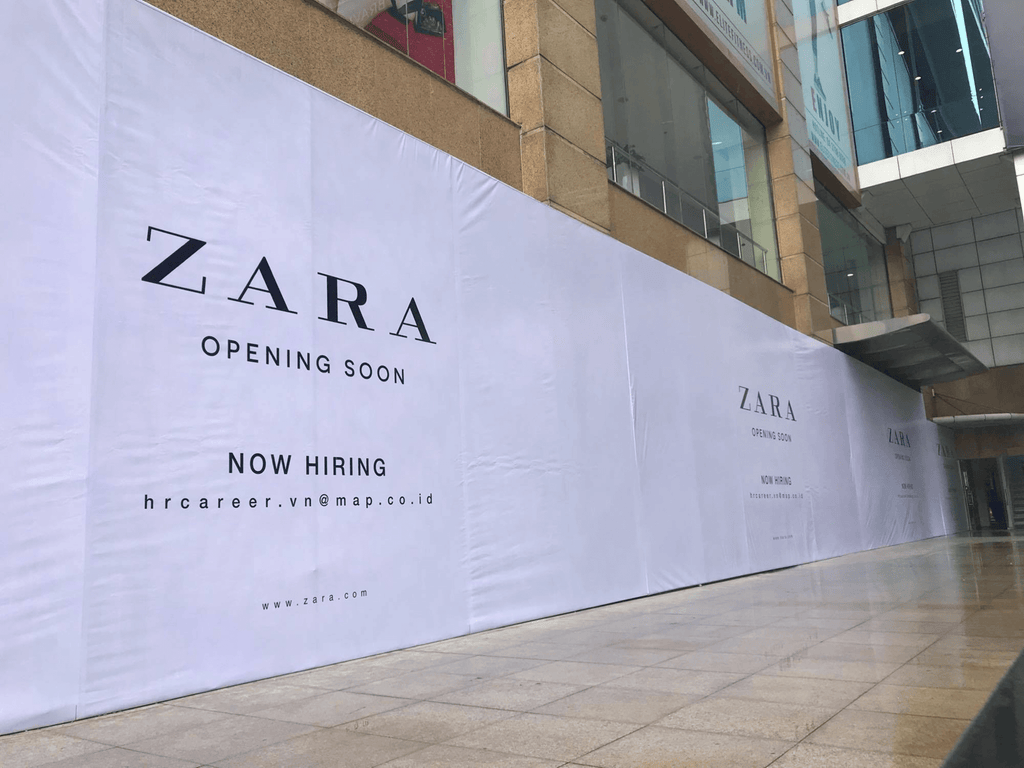 zara is opening store in hanoi