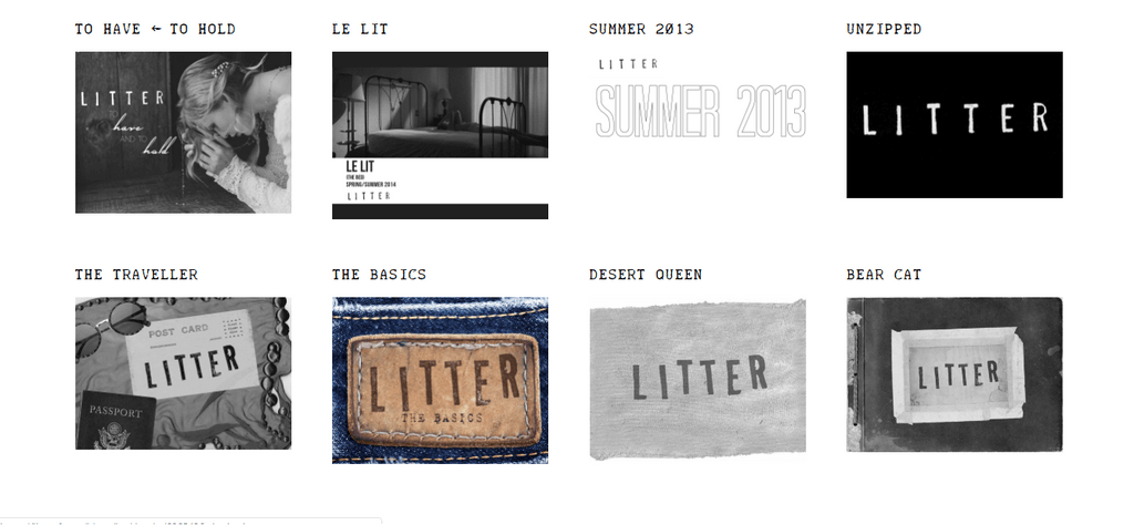 LITTER Lookbook