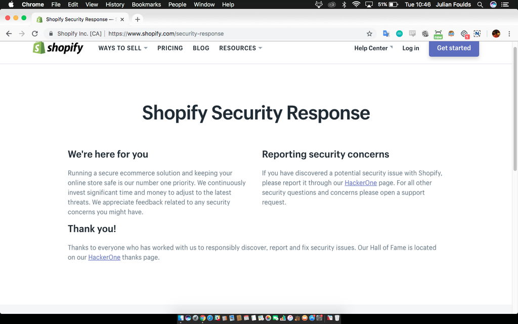 shopify security response