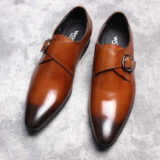 Formal Shoes -  Men Handmade Leather Business Shoes