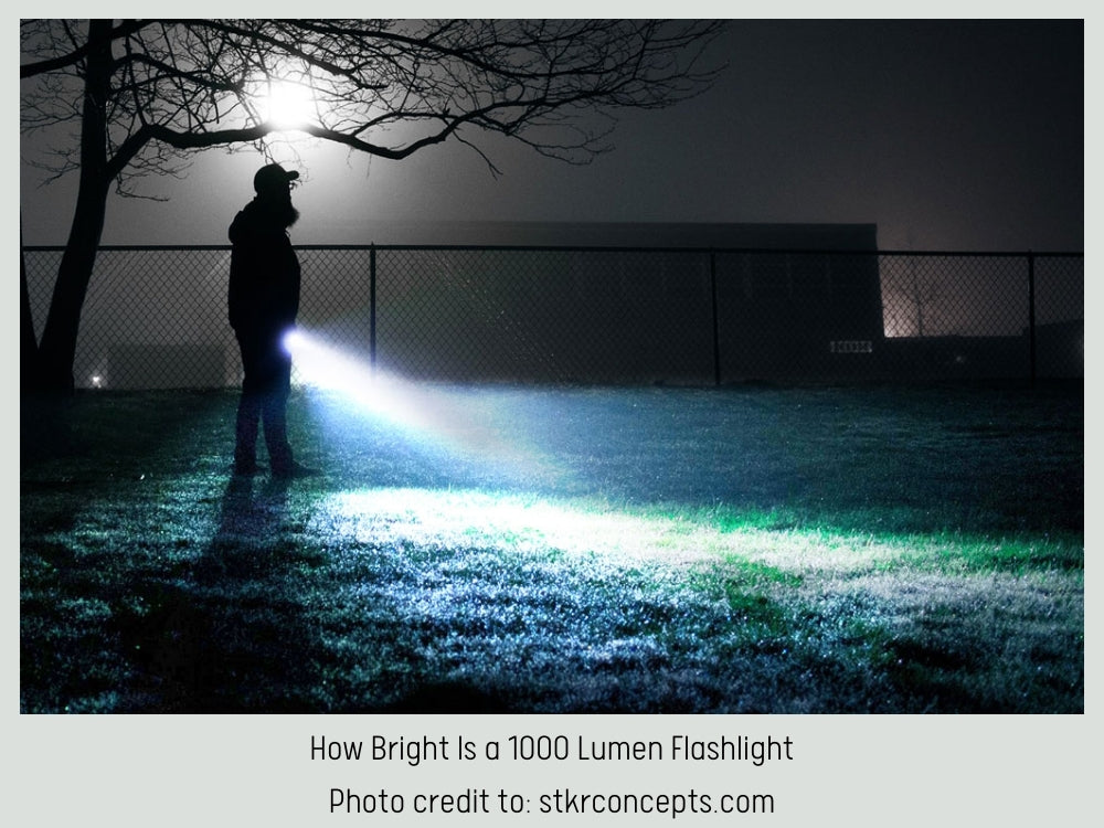 1000 lumen flashlight