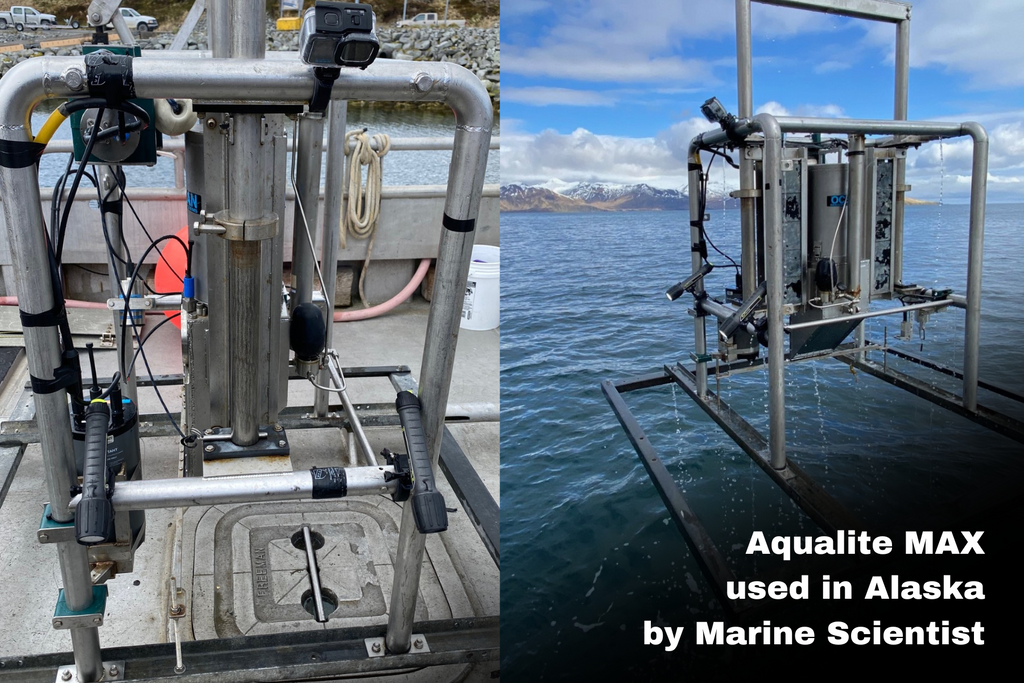 Aqualite In use_by Leon M. Delwiche, Marine Scientist, GIS Analyst