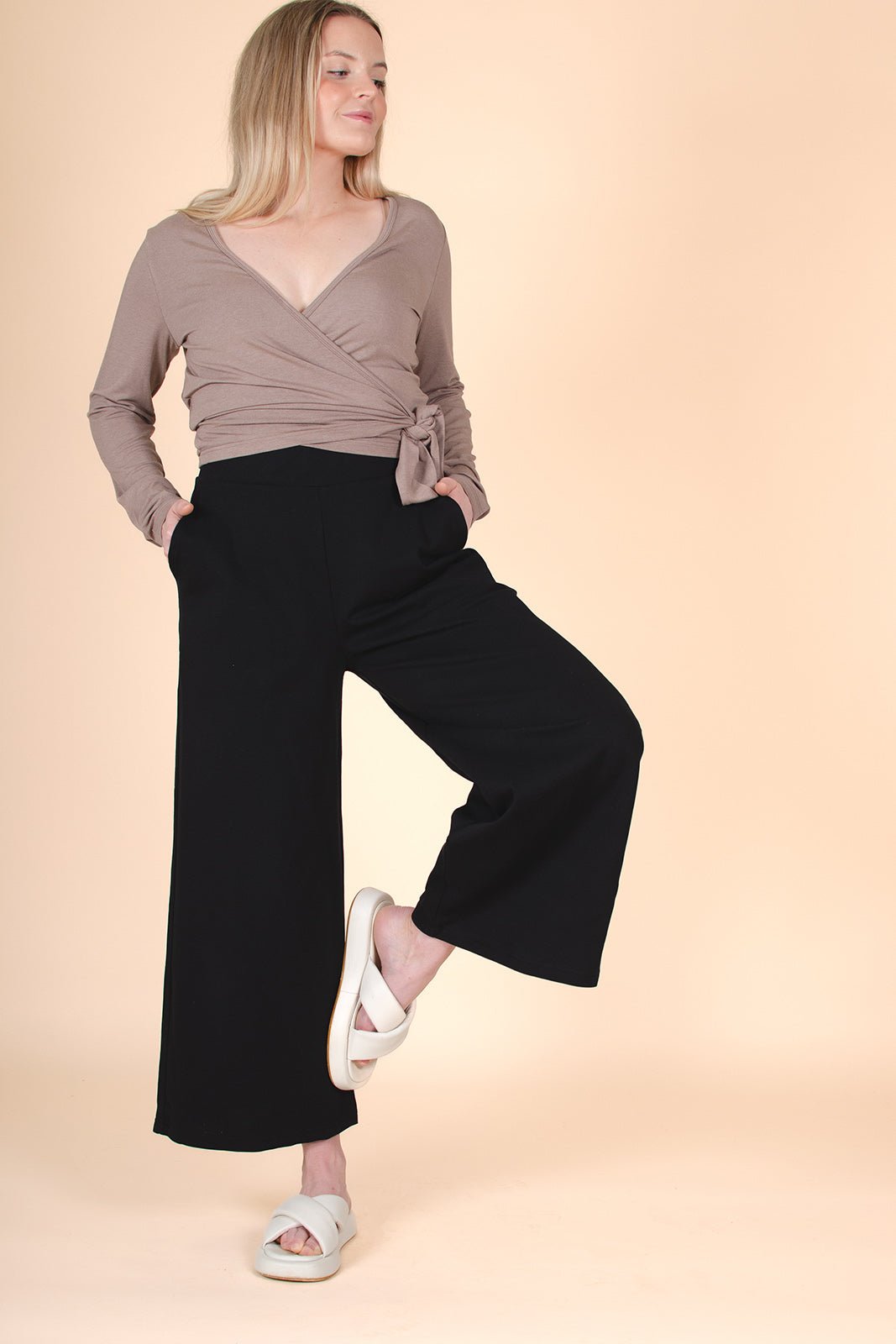 Everyday Culottes, Black - KAIKO product image