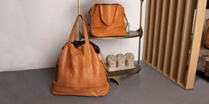 Lofoten and Lofoten XL leather bags from muud