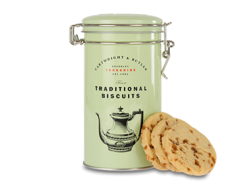 Cartwright Butler Almond Shortbread In Tin 300 G Lemongingers