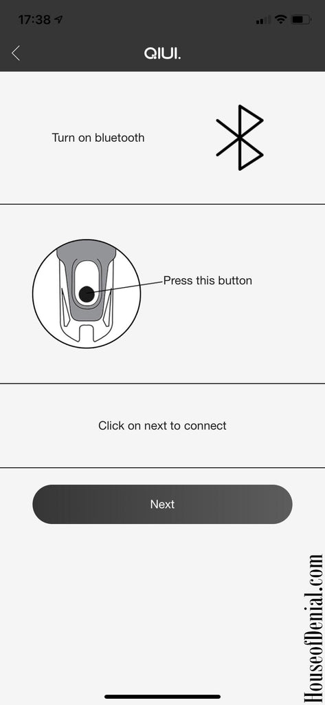 Bluetooth Cellmate Chastity Cage Feedback