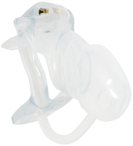 Clear Holy Trainer V3 Male Chastity Device | House of Denial