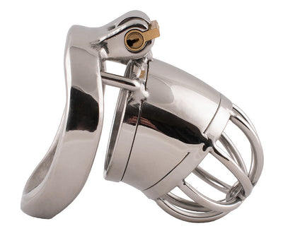 Steel HoD S87 Male Chastity Device | House of Denial