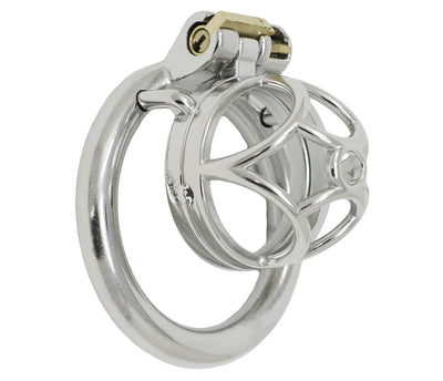 Steel JTS S201 Male Chastity Device S/M/L/XL/2XL | House of Denial