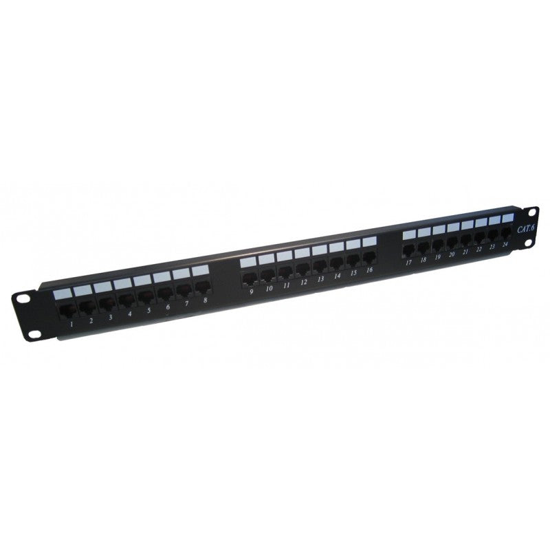 24 port rj45 patch panel