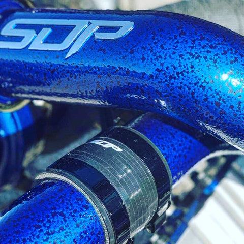 sdp blue frost compound turbo kit injected motorsports 