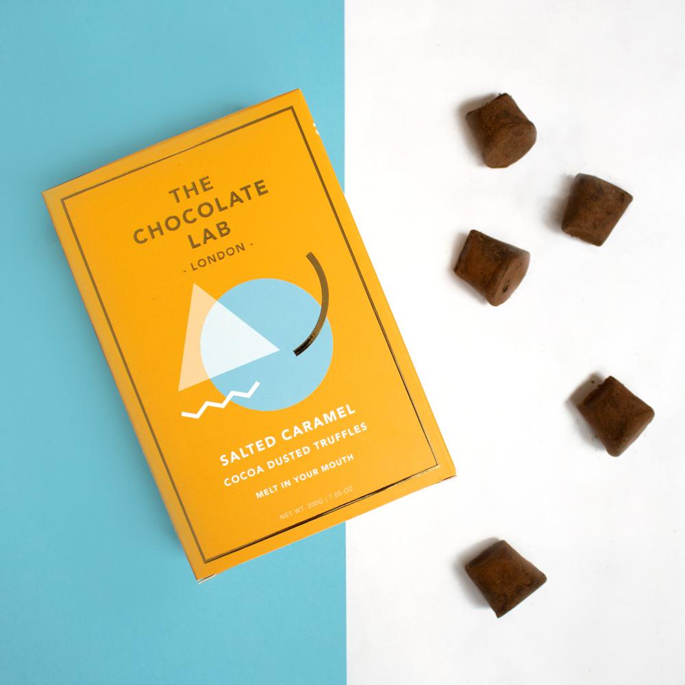 Chocolate Lab Salted Caramel Cocoa Dusted Truffles Love Cocoa