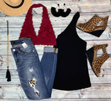 Blue Magnolia Clothing Co. Leopard Flatlay