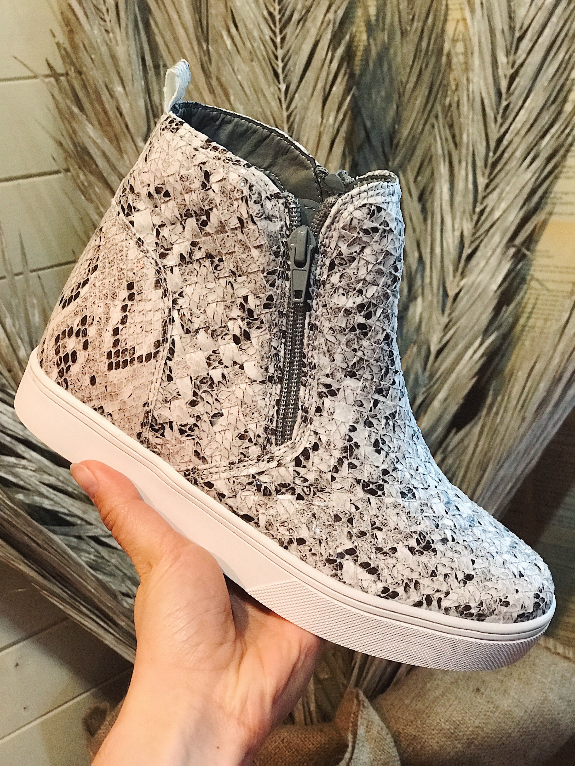 corkys wedge sneakers