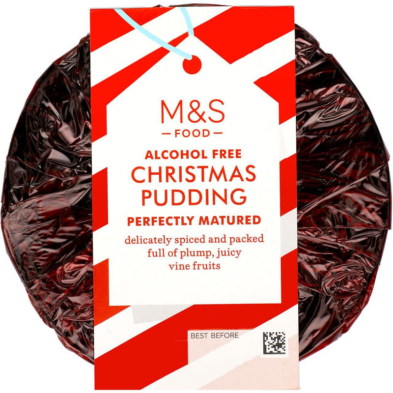 Christmas Pudding Cake Vegan Gluten/Alcohol Free M&amp;S Lillypuds