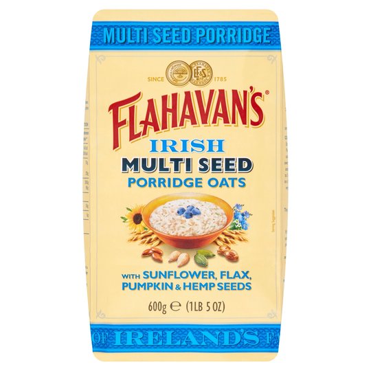 Flahavans Irish Porridge Oats Multi Seed 600G