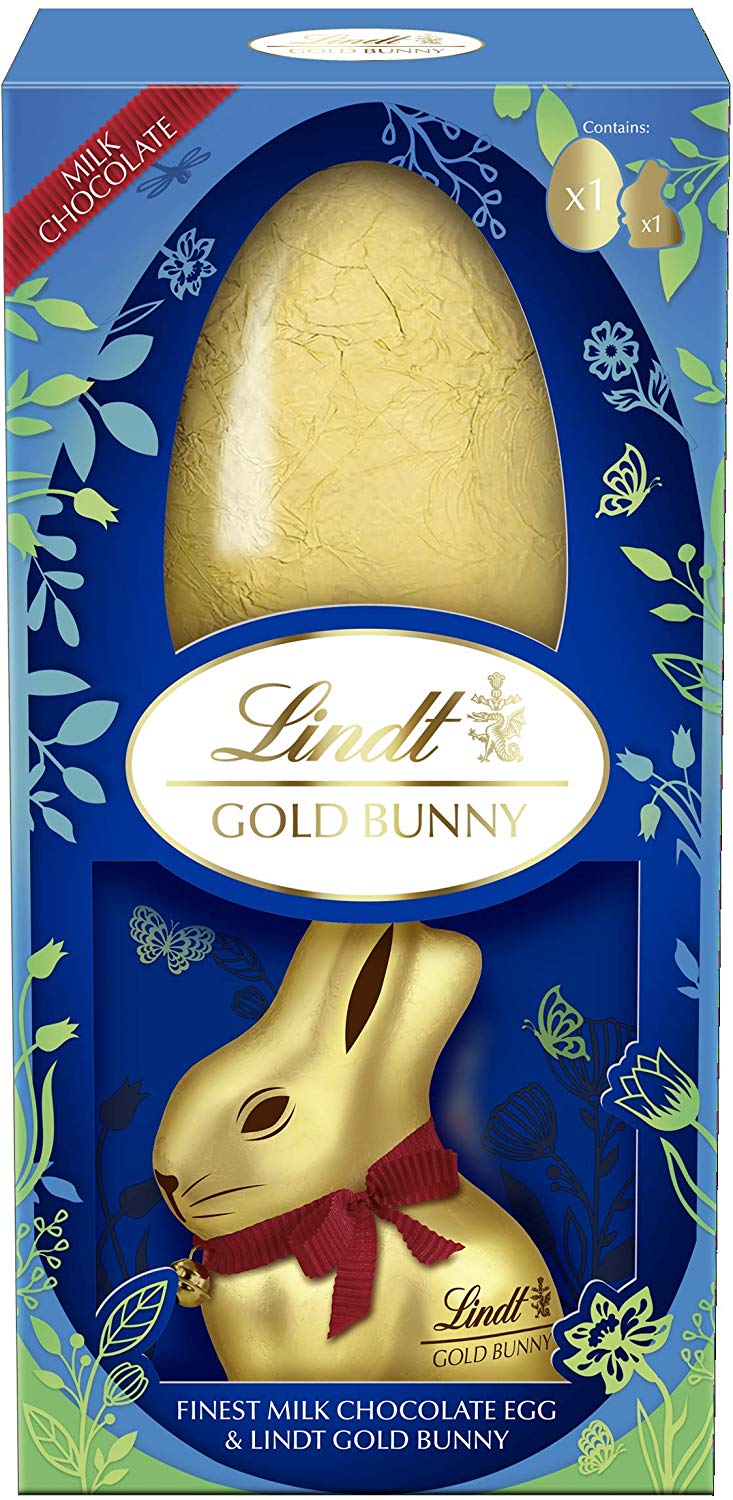 Lindt Easter Eggs Gold Bunny Chocolate Truffles Selection Pack 5301