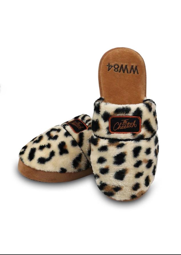 animal print slippers ladies