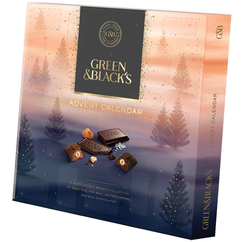 Green And Black's Luxury Chocolate Advent Calendar Christmas 238g