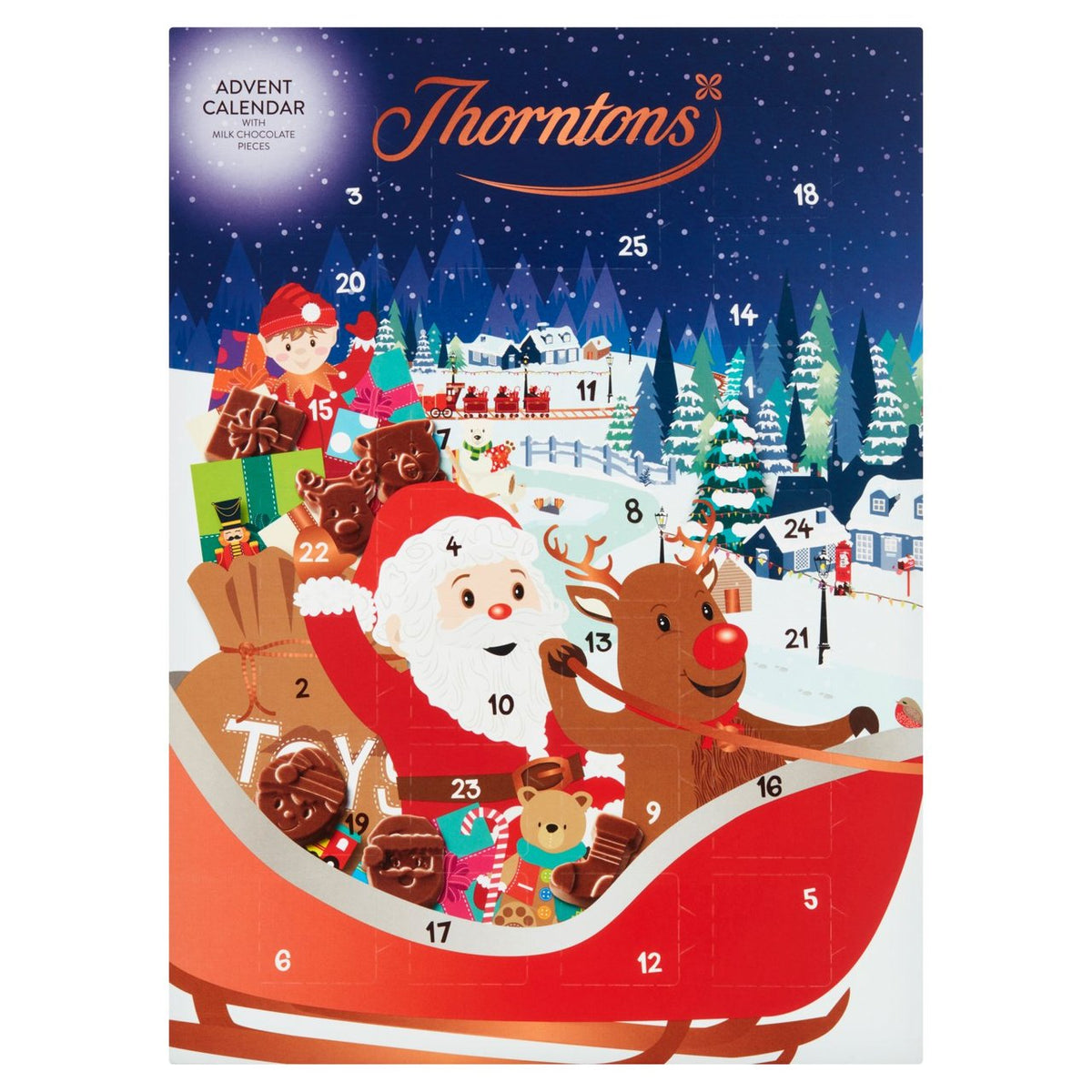 Thorntons Chocolate Selection Gift Christmas Pack Advent Calendar