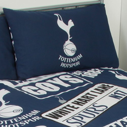 Tottenham Hotspur Patch Crest Duvet Set Double