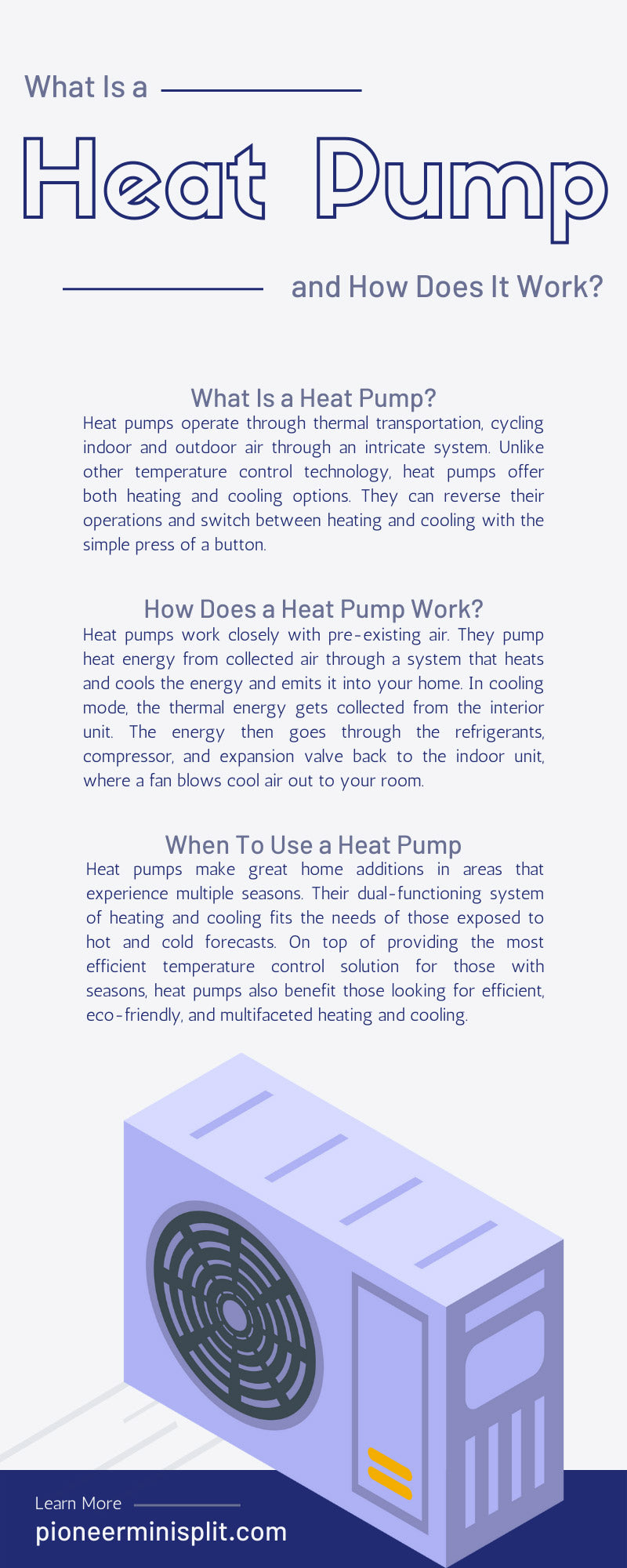 ¿Qué es una bomba de calor y cómo funciona?