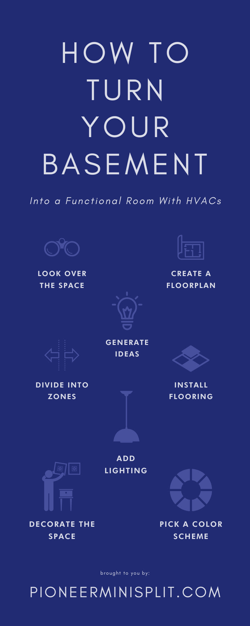 How To Turn Your Basement Into a Functional Room With HVACs