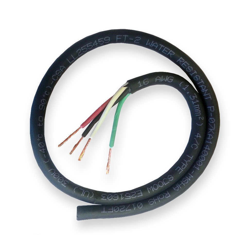 4 Lead Mini Split Connection Wire (Sold by the Foot)