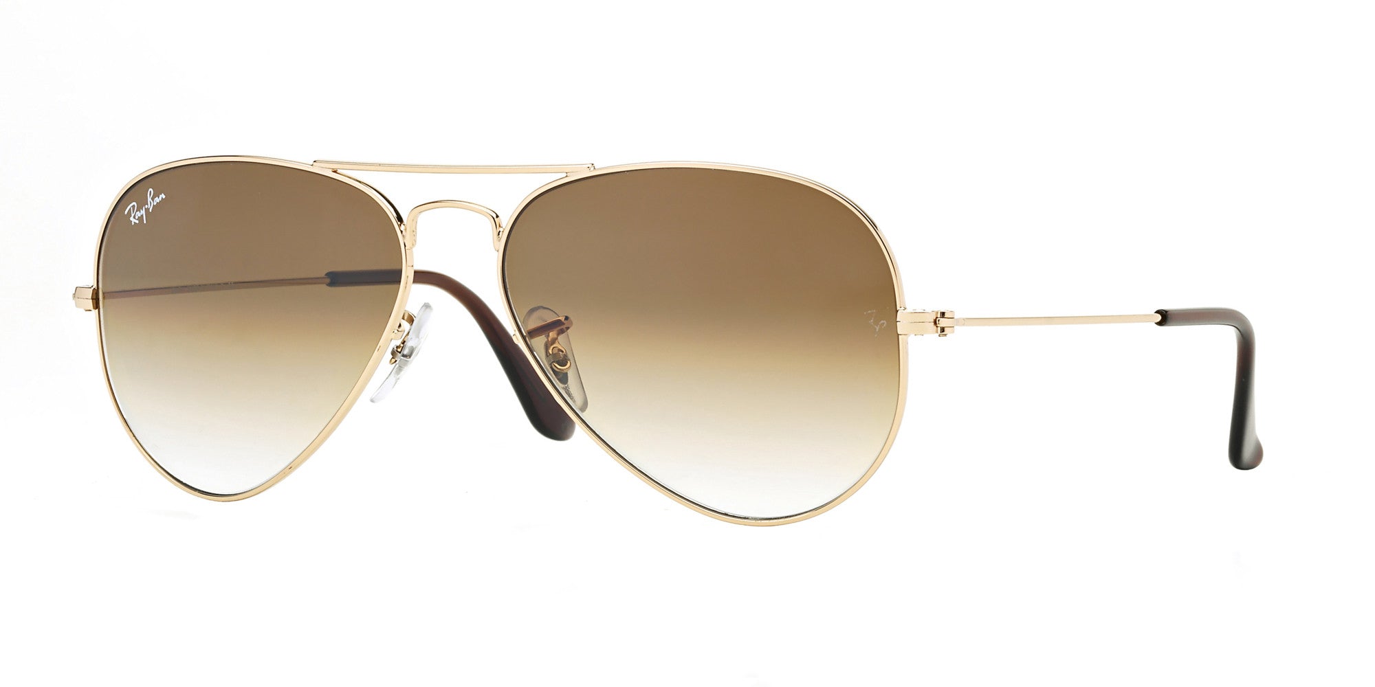 gold brown gradient aviators