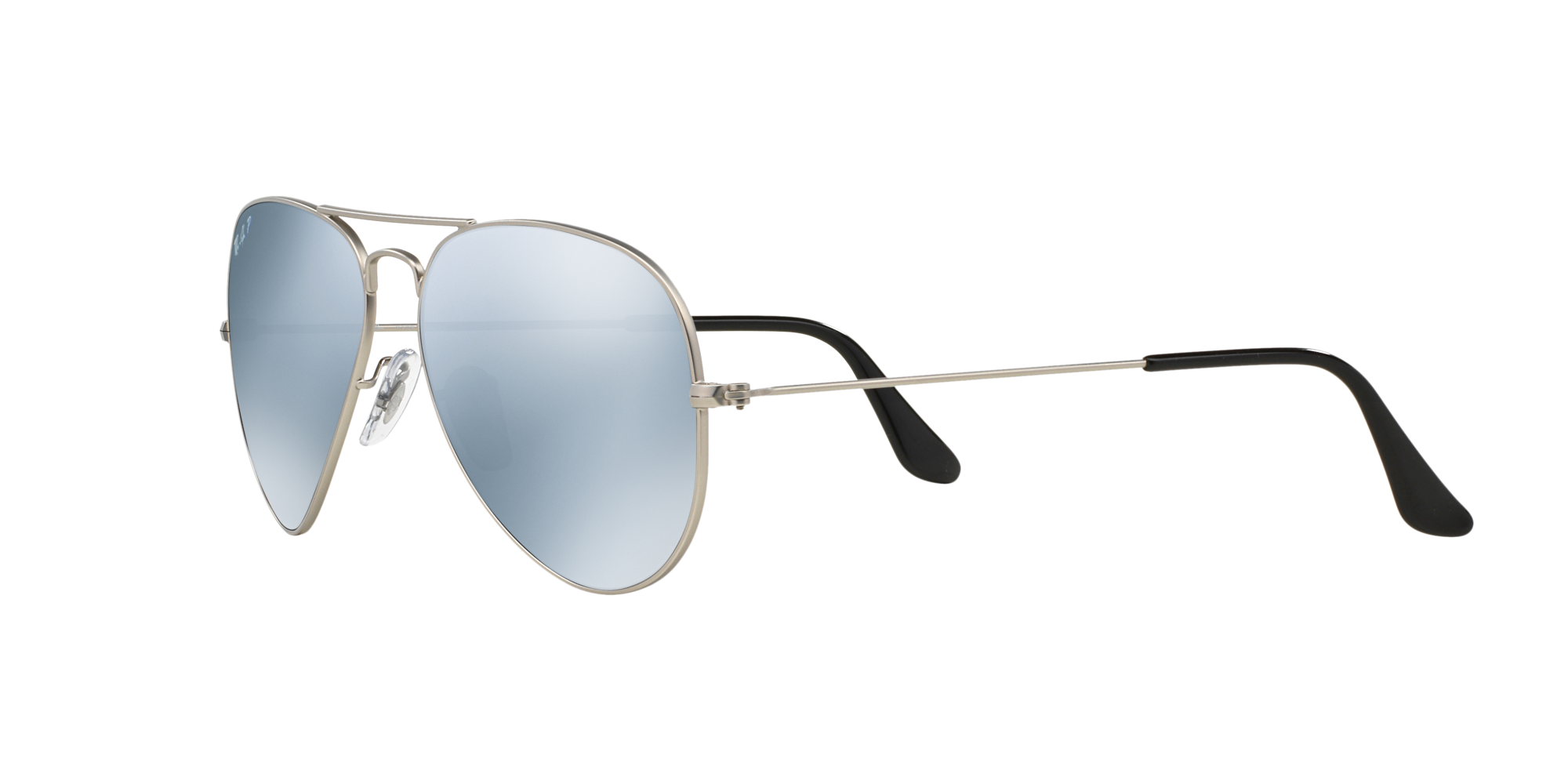 Ray Ban Rb3025 019 W3 58m Silver Polarized Silver Mirror Aviator Sunglass Shoppe