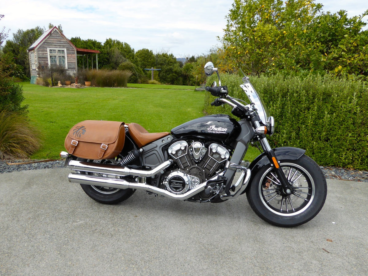 indian scout saddlebags