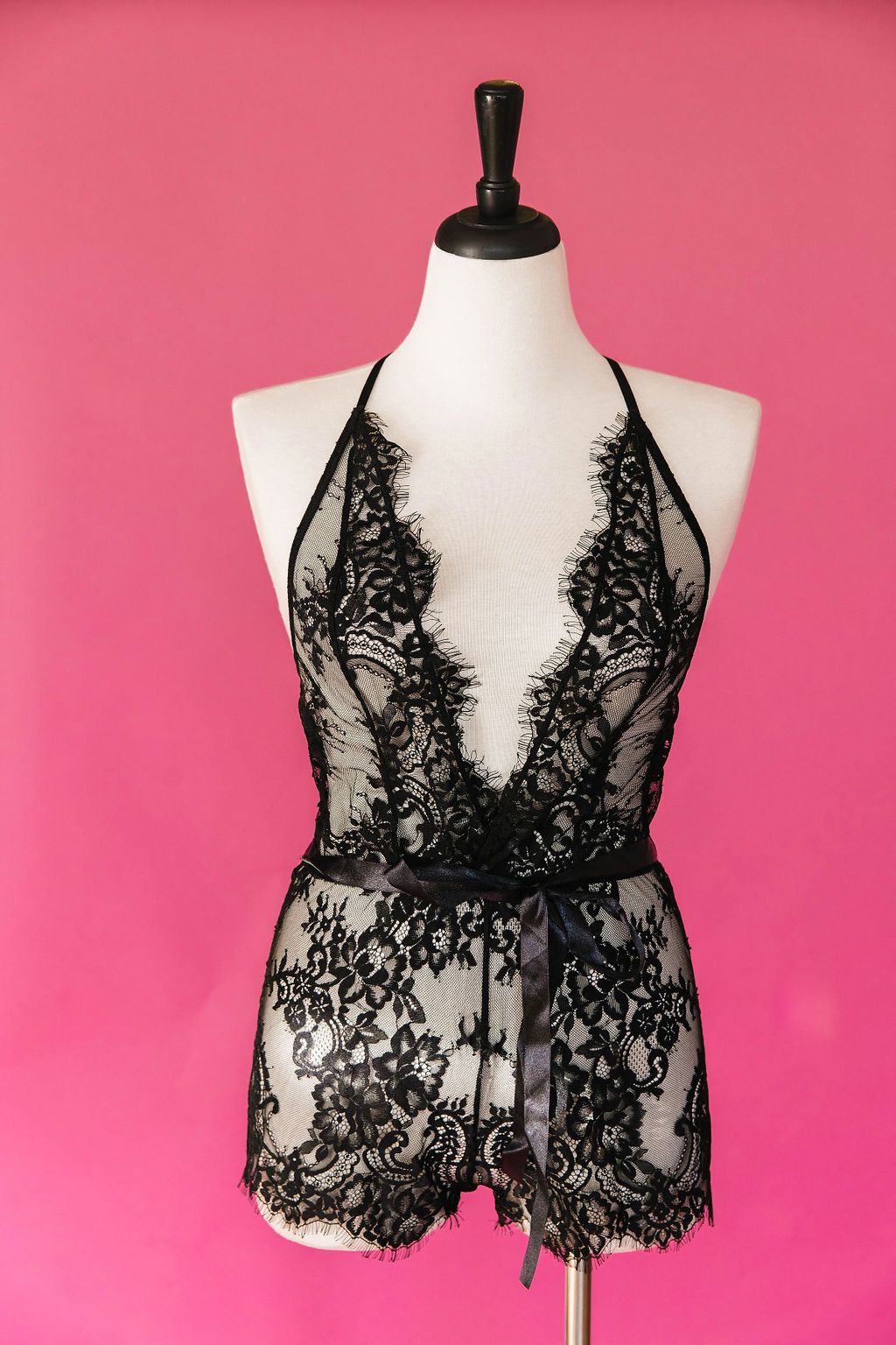 plus size black lace romper