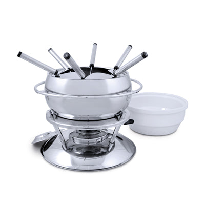 Swissmar Gruyere Cheese Black Fondue Set 9-Piece