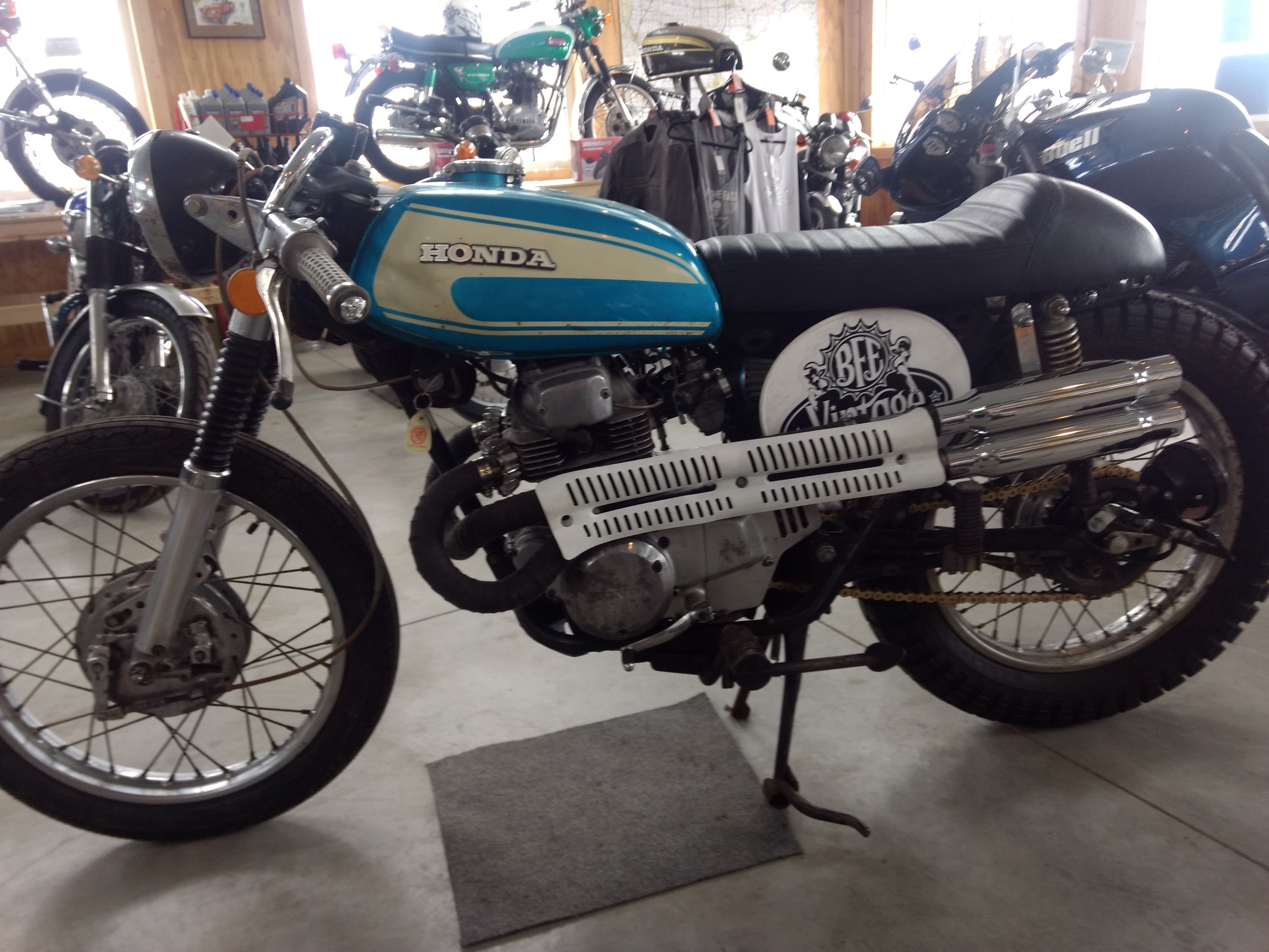 Sold 1974 Honda Cl200 Bfe Vintage Motorcycles