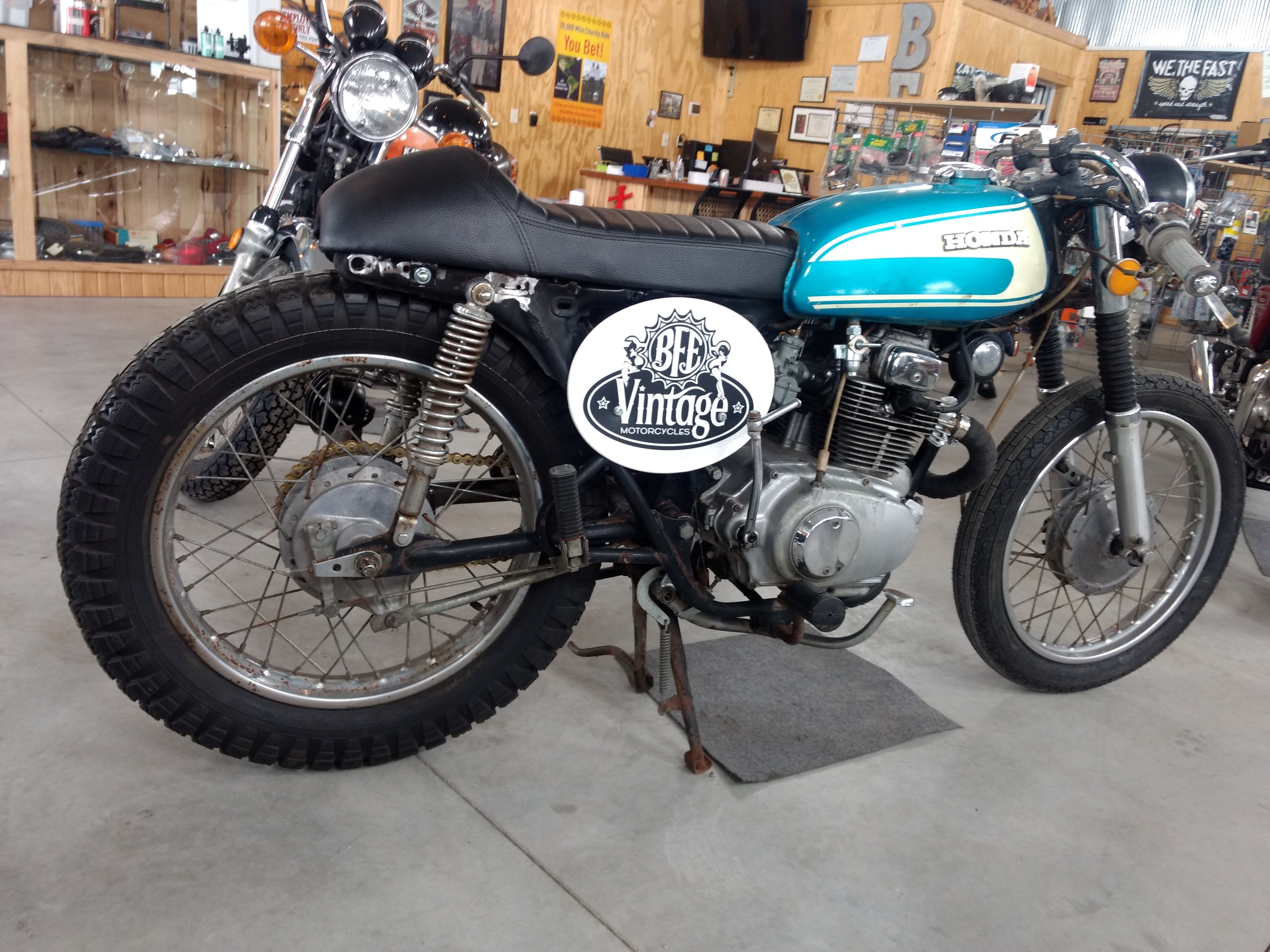 Sold 1974 Honda Cl200 Bfe Vintage Motorcycles