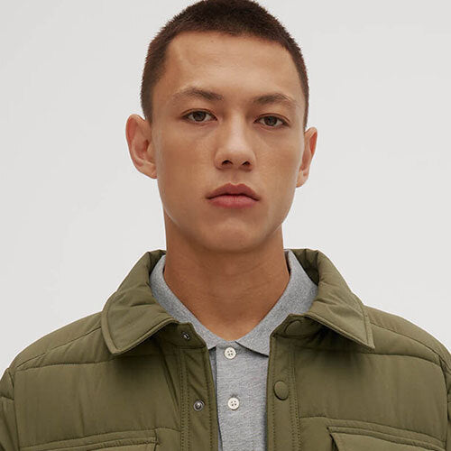 Wiley Short Length Denim Bomber