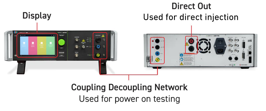 Connections on surge generator