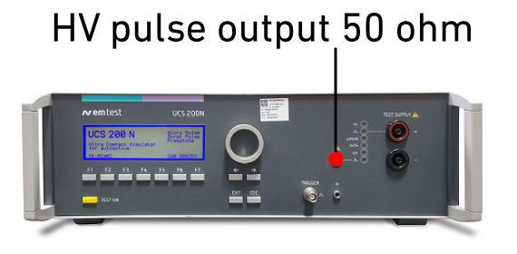 50Ohm Output EM Test UCS 200N15 Automotive EFT/Microburst Generator