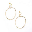 Load image into Gallery viewer, Twisted Trinity Hoops in 18k Yellow Gold
