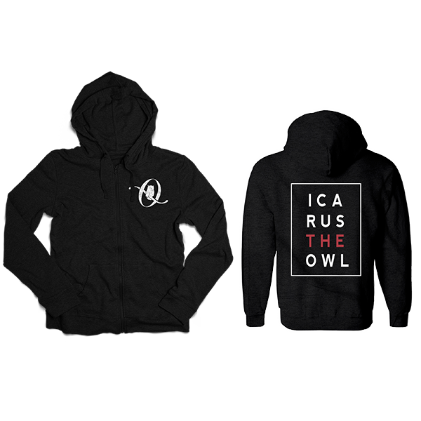 hoodie with owl logo