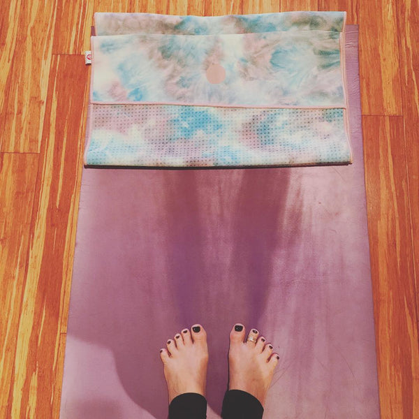 This Gaiam Yoga Mat Keeps My Feet from Slipping