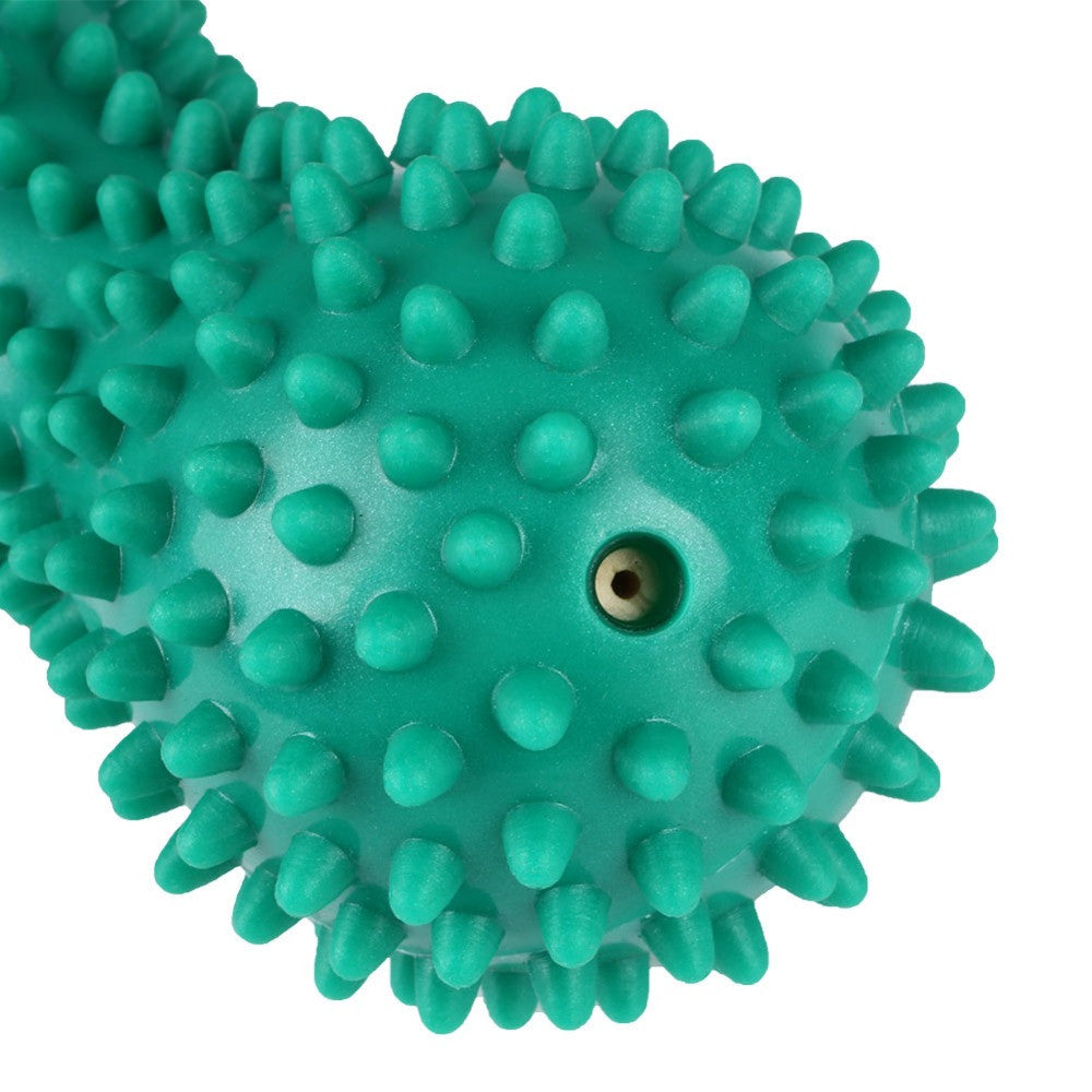 Peanut Shape Spiky Massage Ball Pvc Trigger Therapy Stress Relief Mass Lotsofyoga