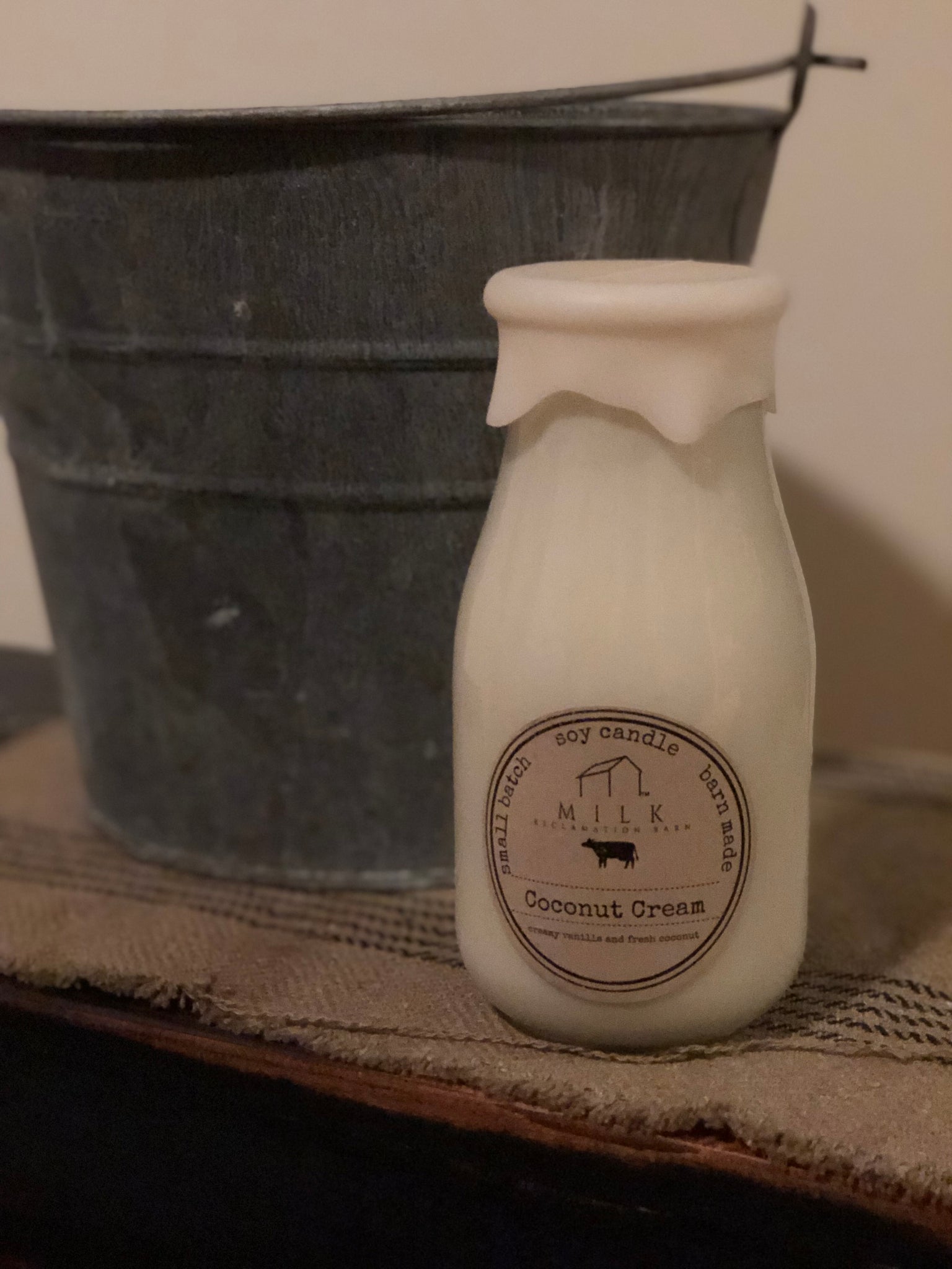 Soy Milk Bottle Candles – Katie Holmes' Horseshoe Art