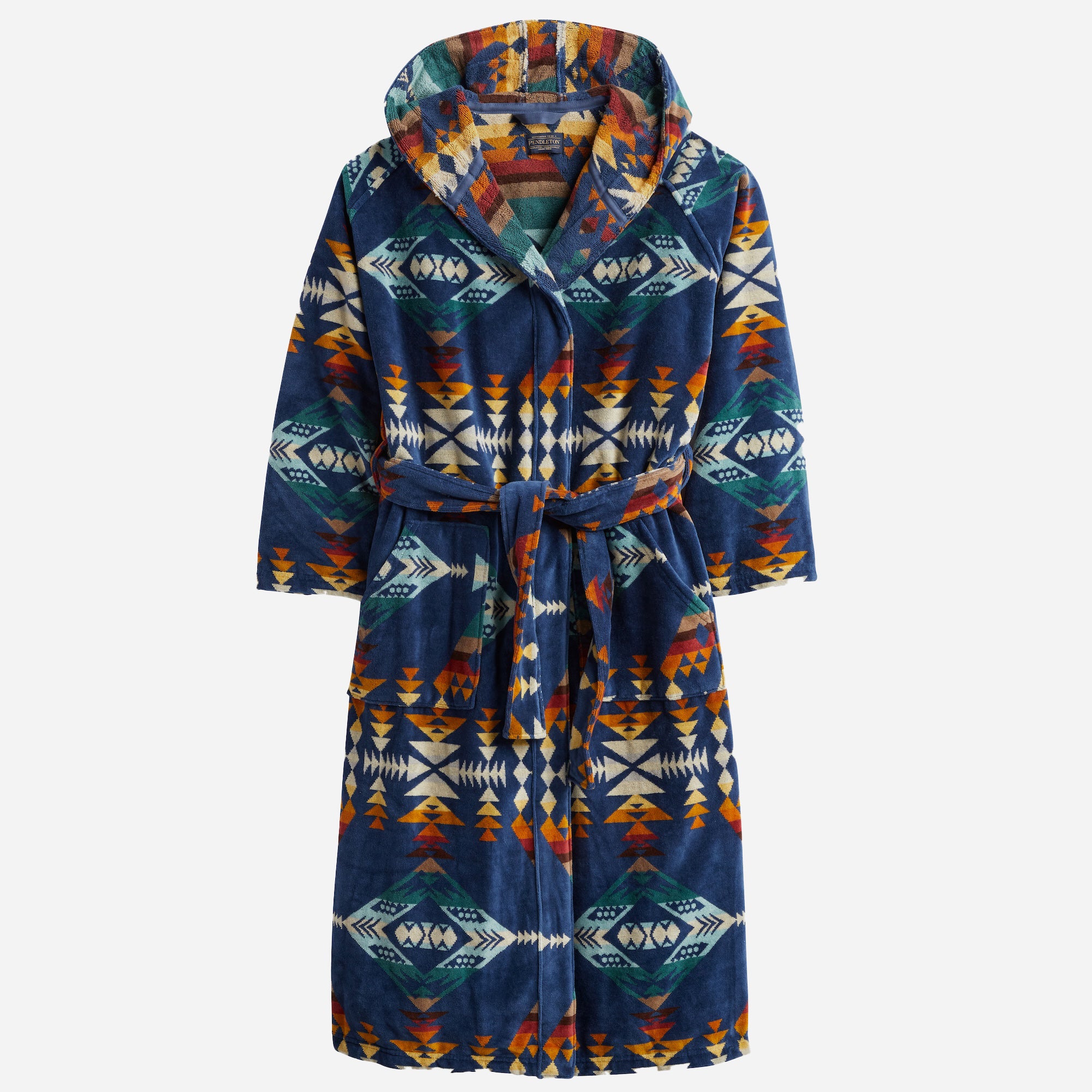 Bath Robe - Diamond Peak Navy